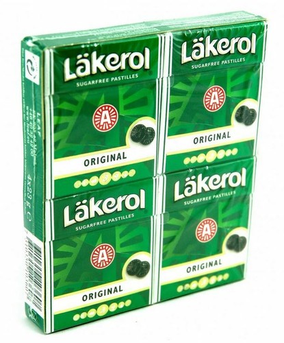 10x SCHWEDISCHE MALACO LÄKEROL 4 Mini-Boxen - 23g - Original - ZUCKERFREI - - Bild 2 von 3