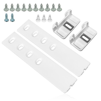 UNIVERSAL Integrierte Kühlschrank Tür Schiebe Halterung Schieber Kit (2er Pack)