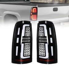 For 99-02 Chevy Silverado 1500 2500 99-03 Gmc Sierra Clear Led Tail Lights For 99-02 Chevy Silverado 1500 2500 99-03 Gmc Sierra Clear Led Tail Lights