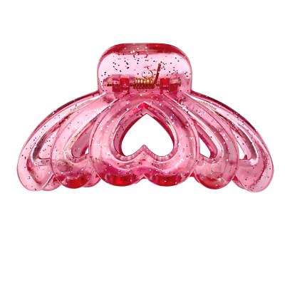 Haarklammer Haarkrebs Haarspange Braun Doppelte Innenzahnung 11,5 Cm X 6 Cm
