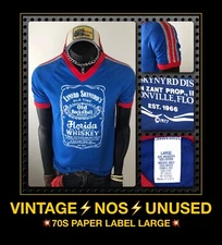 VTG 70s LYNYRD SKYNYRD Street Survivors Freebird Southern Rock Concert T-Shirt L