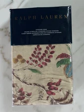 NWT Ralph Lauren Home "MAREN" Natural Tropical Standard Pillow Sham SRP $145