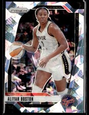 2024 Panini WNBA Prizm Aliyah Boston Ice Prizm #3 Indiana Fever