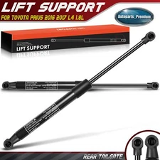 2Pcs Rear Trunk Lift Supports Shocks Struts for Scion tC 2011-2016 Coupe w/Wiper