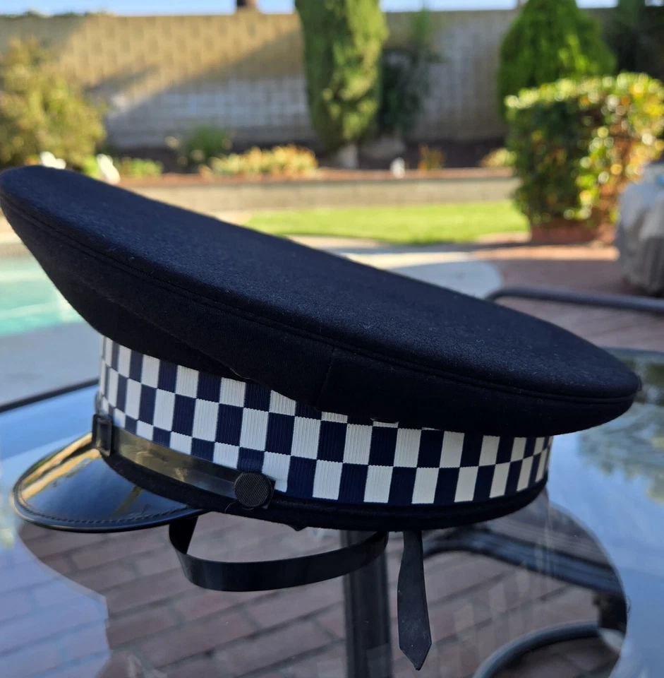 Gorra de reserva de policía especial de Birmingham City Police de colección con insignia Foto 3 de 4