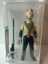 YAK FACE AFA 80+ Graded Vintage Loose Kenner Star Wars Figure POTF 1985 Last 17