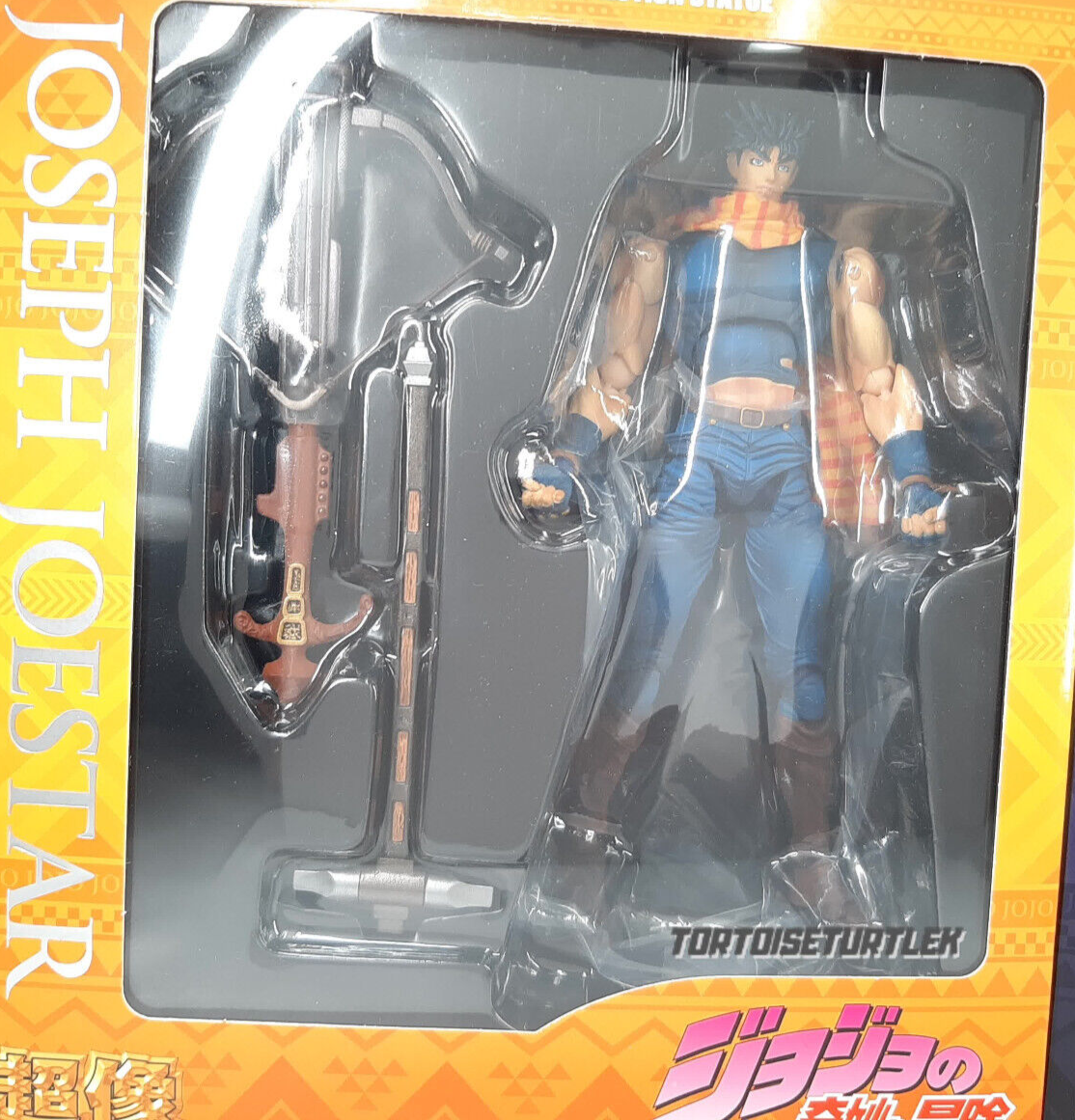 SAS JoJo Part 2 Joseph Joestar Super Action Statue 6in Action