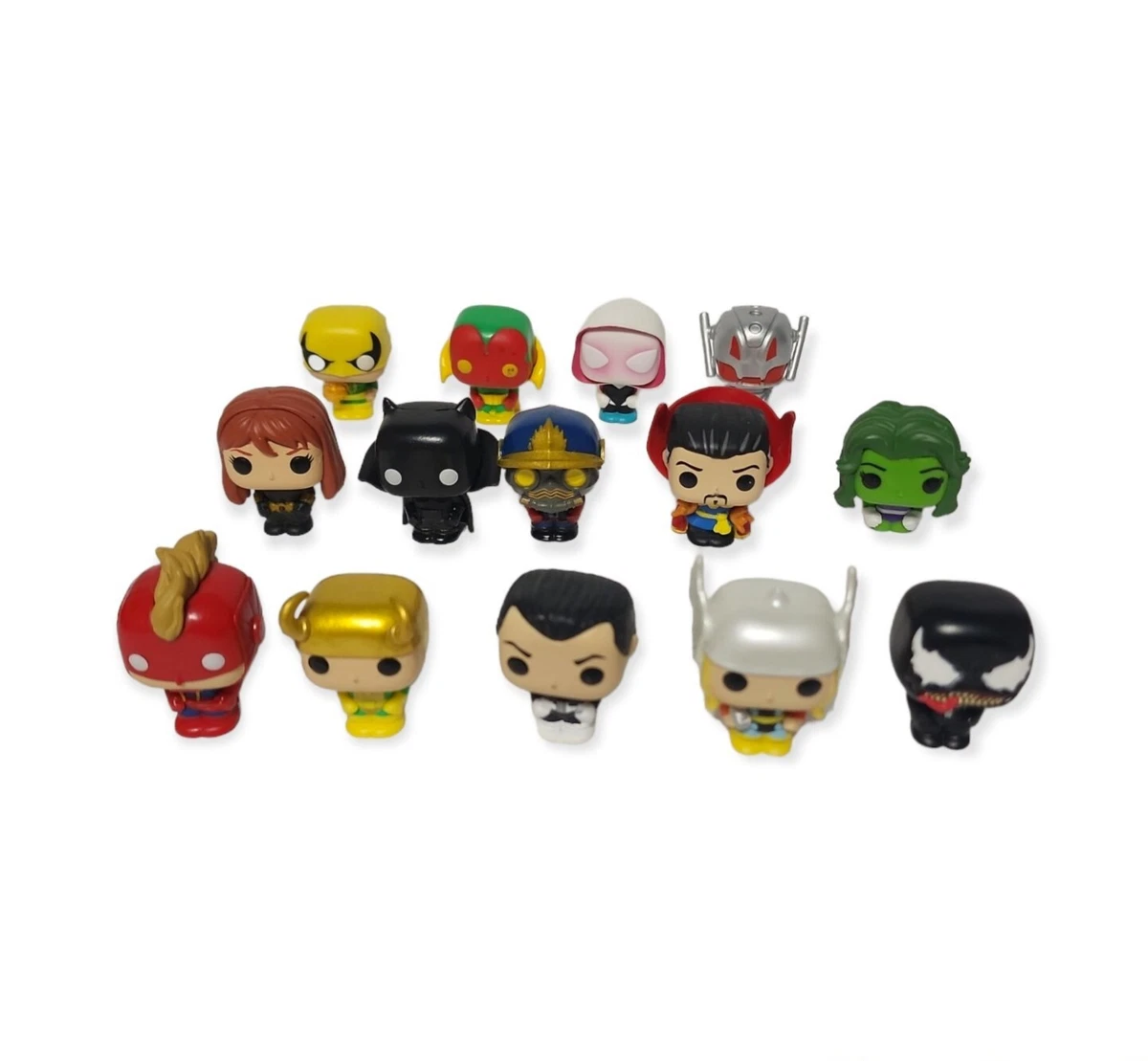 Funko Pop Marvel Advent Calendar Lot of 14 Mini Mixed Figures Only