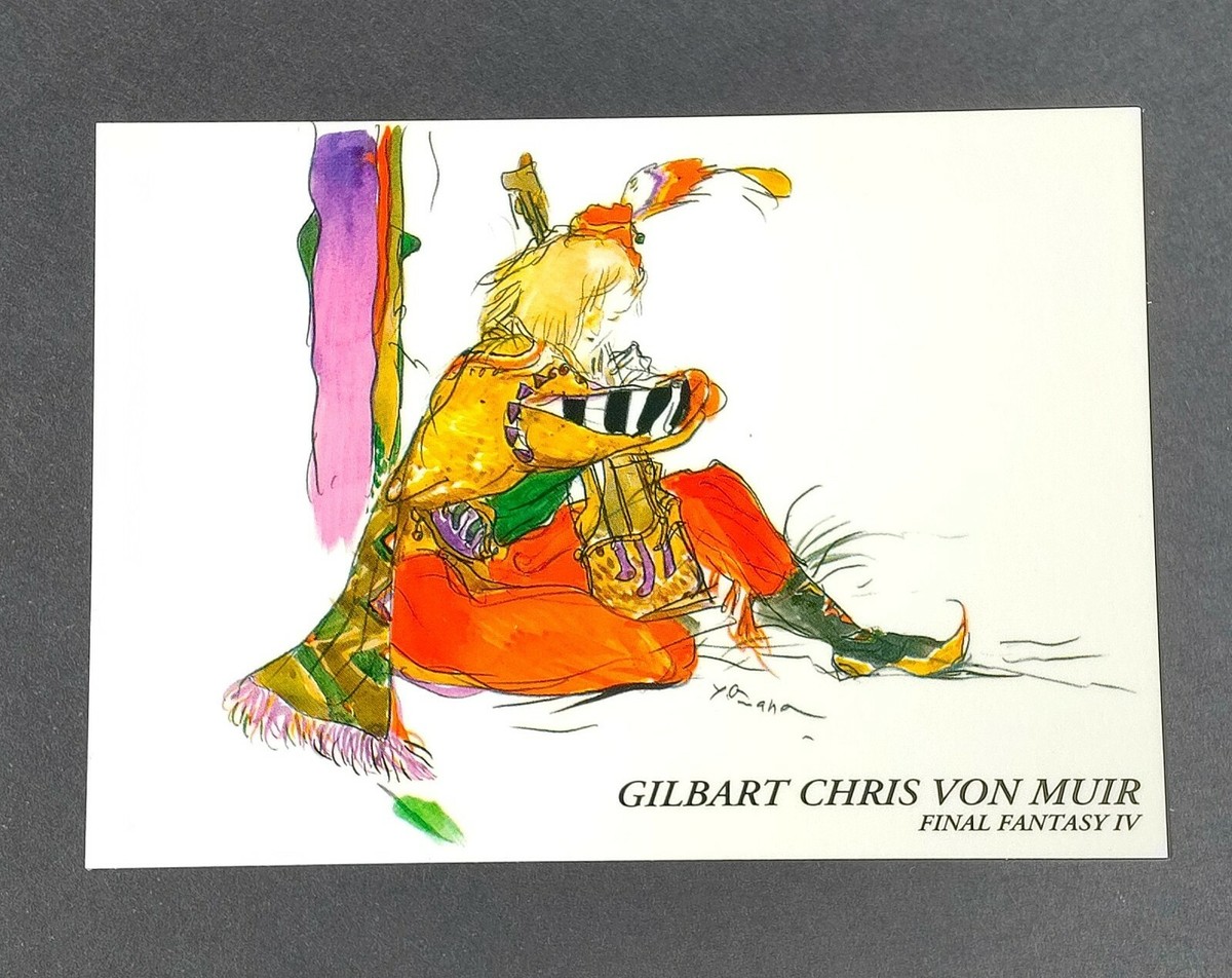 Gilbart Final Fantasy 4 Art Museum Card 1st Ed #025 Square From