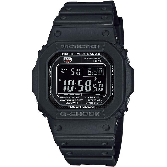 CASIO / G−SHOCK / GW−S5600−1JF Casio G-Shock GW-S5600U-1JF 46.7 mm Black Resin Case With Black