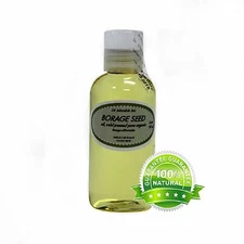 4 oz Premium Borage Seed Oil Pure Cold Pressed Guaranteed Best Quality Potent