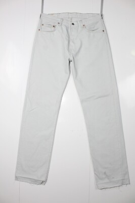 Levi's 501 W34 L36 Jeans Used Denim (Cod.SJ130) Levis Made in USA