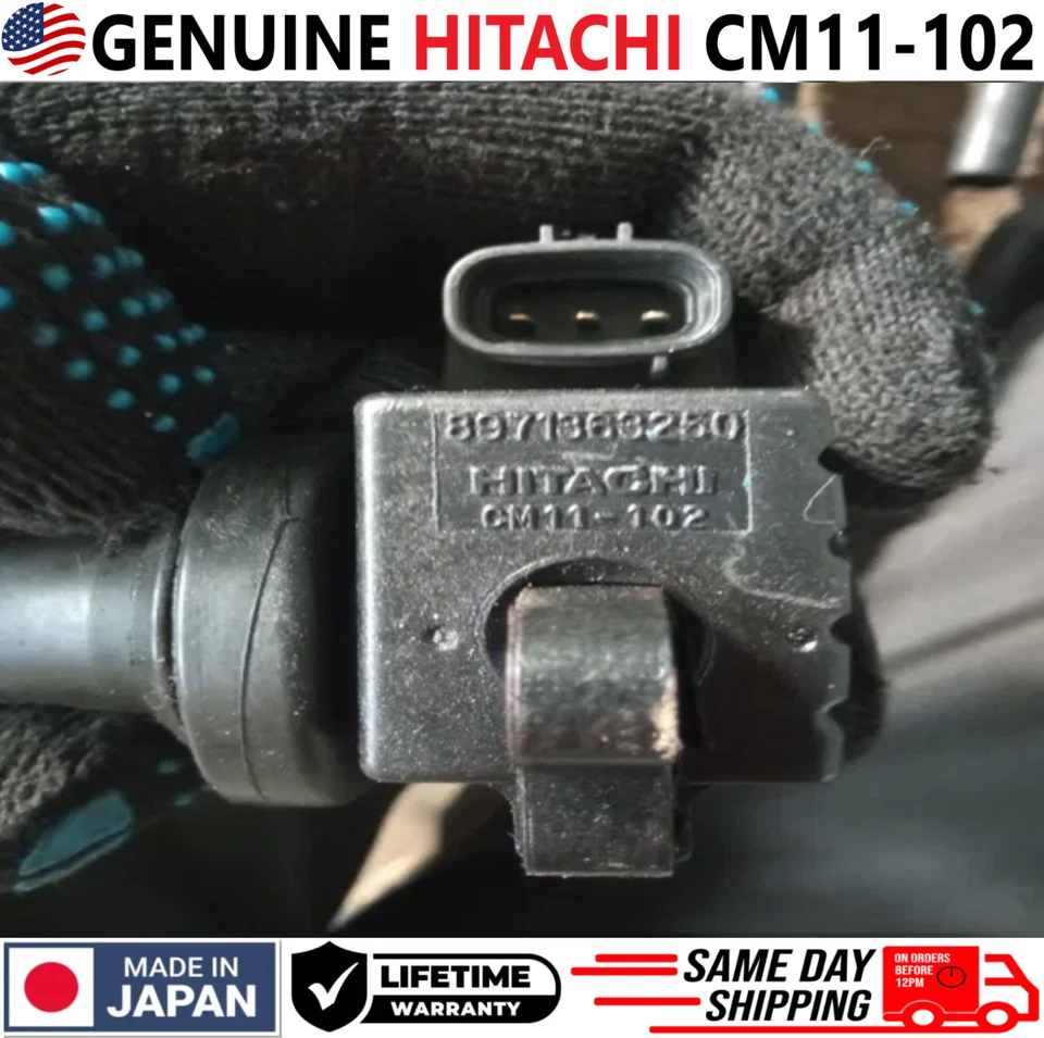 Катушка зажигания HITACHI x1 для 1998-2001 Isuzu Honda Acura 3,2 л 3,6 л V6, CM11-102 - Изображение 4 из 4