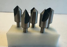 1/2" 60, 82,90,100,120 DEGREE SINGLE FLUTE COUNTERSINKS 1/4" shanks