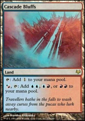 Cascade Bluffs ~ Eventide [ EX ] [ Magic MTG ]