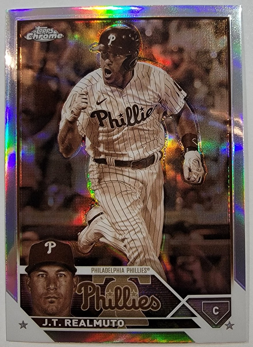 J.T. Realmuto 2023 Topps Chrome Sepia Refractor #30 | eBay
