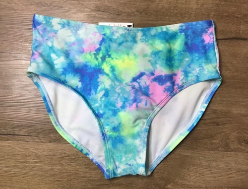 Girls' Tie-Dye Swimsuit Bikini Bottoms size L (10/12) Art Class - Picture 2 of 3