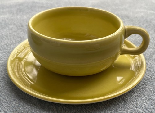 FOUR Russell Wright American Modern Cup and Saucer Sets Assorted Colors - Picture 4 of 11