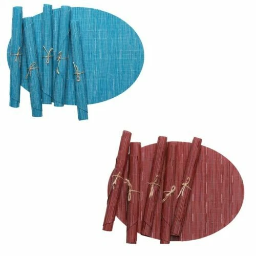 Ovale Tischsets aus Kunststoff