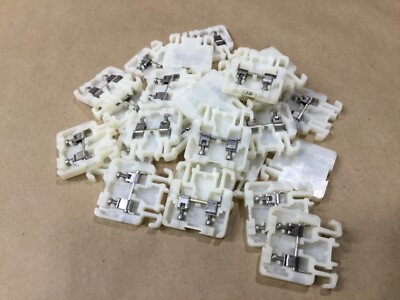 Lot Of 30 Allen Bradley BUL 1492 Style H DIN Mount Terminal Blocks #31I48
