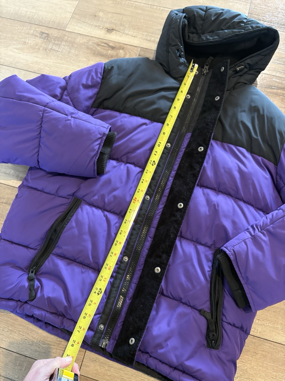 American Eagle Elevated Puffer Hooded Jacket, Men… - image 2