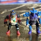 TMNT Mini Mutants Bebop & Shredder 1” Micro Figures Vintage 1994 Ninja Turtles