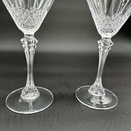 2~ Cristal D'Arques Longchamp Bleikristall Martini Gläser 9,25oz Hergestellt in Frankreich - Bild 9 von 11