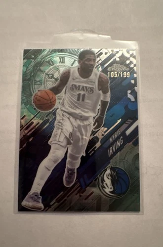 2025 Topps Chrome Kyrie Irving Refractors Aqua (RAW)