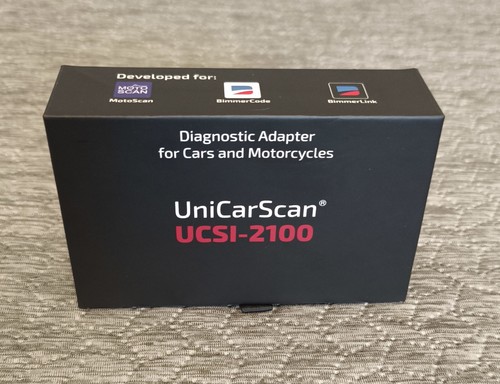 Unicarscan UCSI-2100 bluetooth adapter für motoscan bimmer co tuneecu bmw motorrad fahrzeug  34