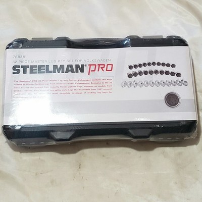 Steelman Pro 32 Piece Master Lug Key Set For Volkswagen VW 78838