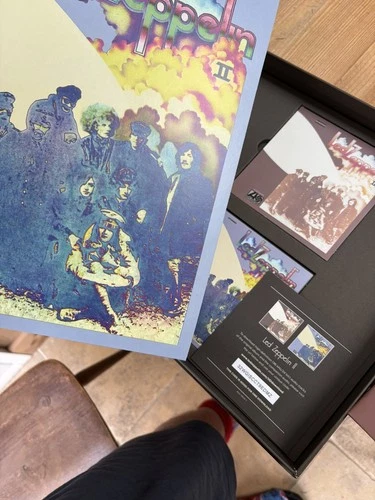 LED ZEPPELIN II  Super Deluxe Box Set - 2LP 2CD Ltd Art Book - Opened, unplayed