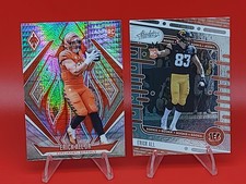 Erick All Jr. 2 Rookie Card RC Lot - Phoenix Hyper and Absolute BENGALS