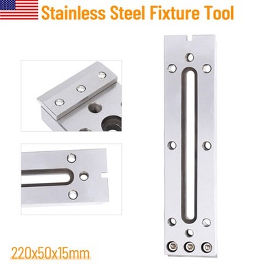 Wire EDM Board Holder Clamp Fixture Stainless Steel For Clamping Leveling Jig