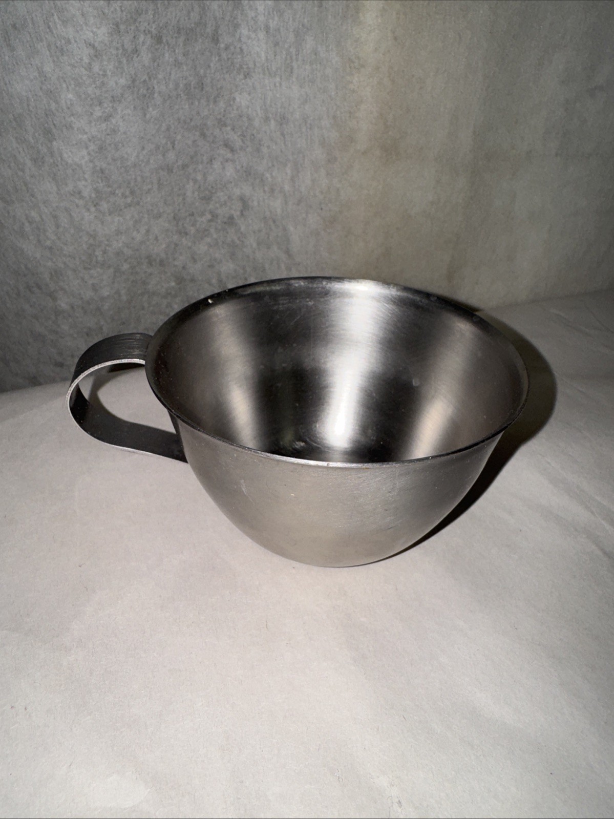 Vintage U.S. Navy Stainless Steel Mess Cup NASH Military Camping Survival Cup