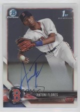 2018 Bowman Chrome Prospect Auto Antoni Flores #BCPA-AF Auto tm7
