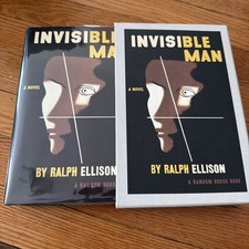 Invisible Man by Ralph Ellison First Edition Library (FEL) Slipcase Hardcover