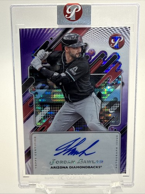 #ad 2025 Topps Pristine Autographs #PA JL Jordan Lawlar Purple Pulsar Auto 99 $25.00