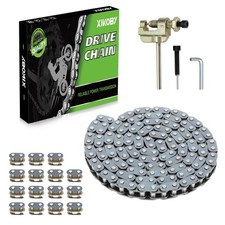 T8F Chain 134 Link Drive Chain Breaker Compatible with SYX Moto 50cc Dirt Bik...