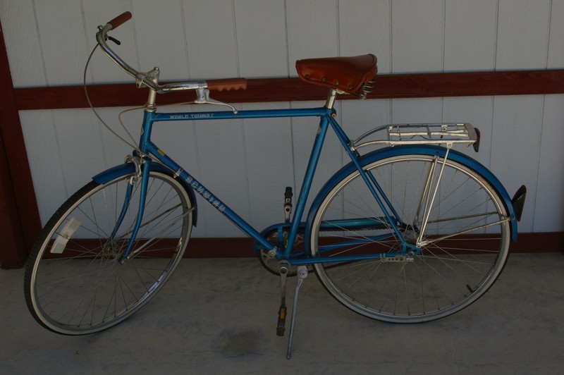 Vintage Schwinn World Tourist Mens Bicycle Tall 58cm Frame Nice Central Texas