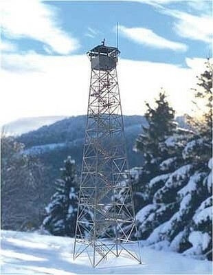 The N Scale Architect 96708 N-Spur Feuerwachturm Bausatz aus Messing Ätzteil