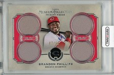 2013 Topps Museum Collection Brandon Phillips Game Used Memorabilia 67/99
