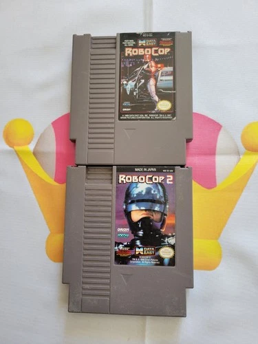 RoboCop 1 And 2 (Nintendo Entertainment System, 1991) NES Cartridge Only