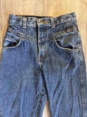 Vintage Kids Ej Jeans Blue Denim No Size Tag, See Measurements