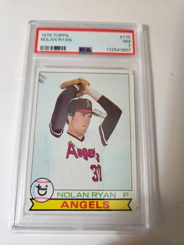 1979 Topps Nolan Ryan #115 PSA 7