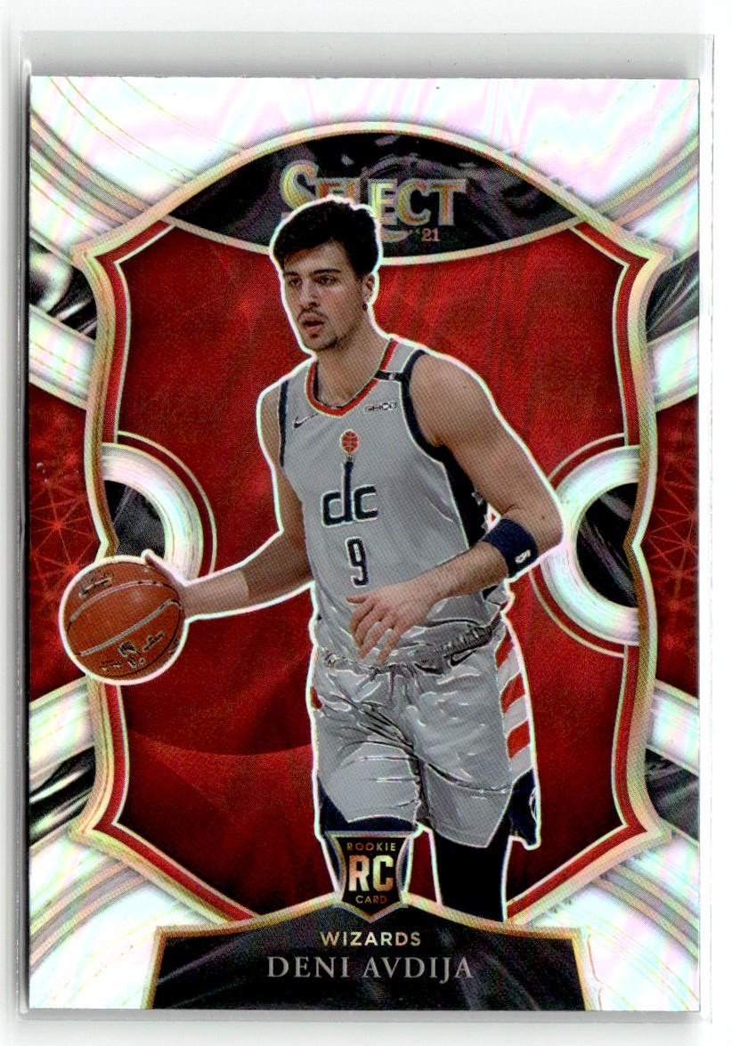 2020-21 Panini Select #69 Deni Avdija Silver Prizms