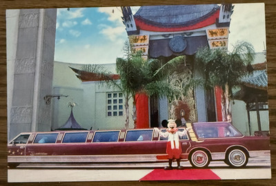 POSTCARD Disney MGM Studios The Official LiMousine