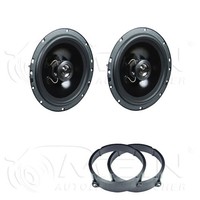 CAR-HIFI Lautsprecher FüR Fiat Idea 2003-2016 Front Heck TüR 2-Wege 120W #Aafa