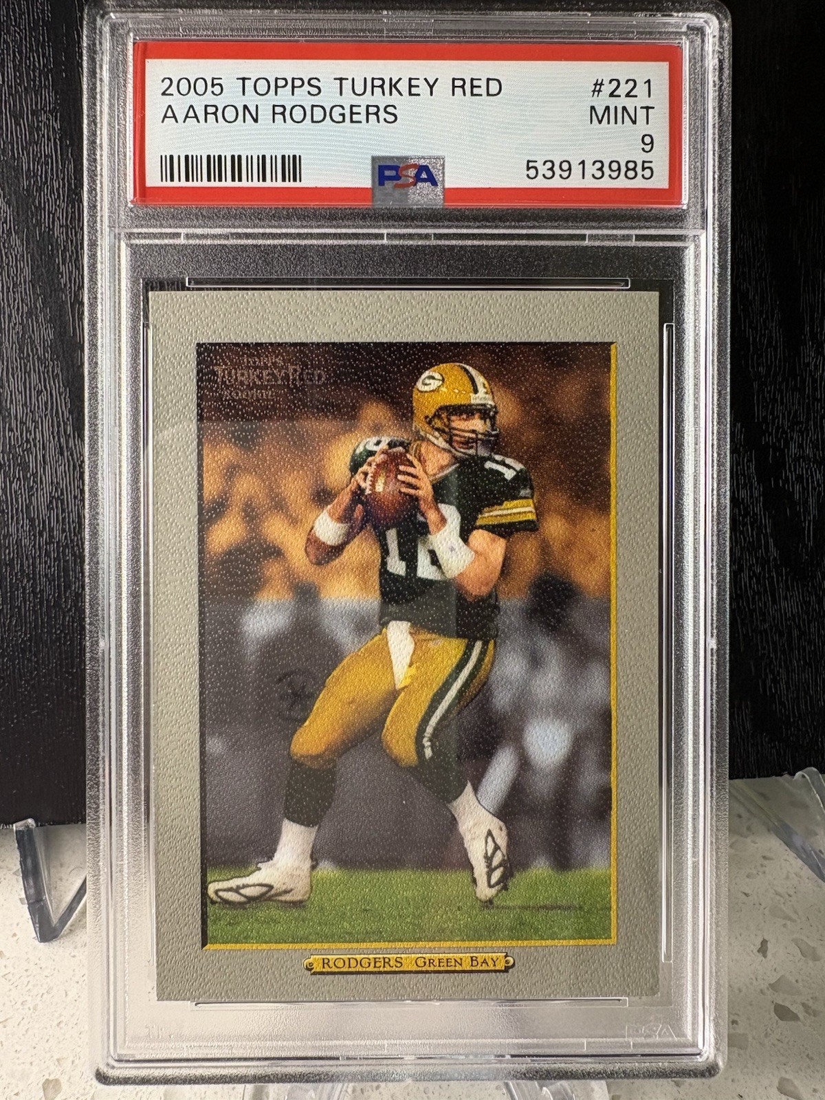 Aaron Rodgers Topps Turkey Red #221 Red