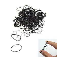 MINI Hairbands Women Elastic Rope Hair Ties Ponytail Holder 100pcs
