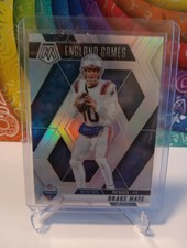 2025 Panini Mosaic - International Games Drake Maye #258 Silver Prizm